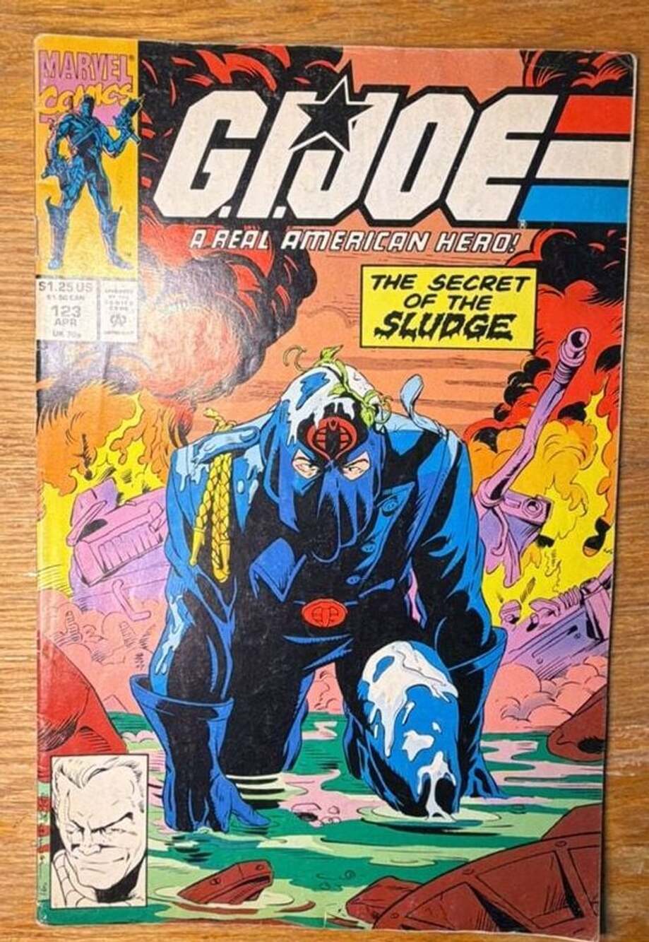 G.I. Joe: A Real American Hero #123 Marvel Comics